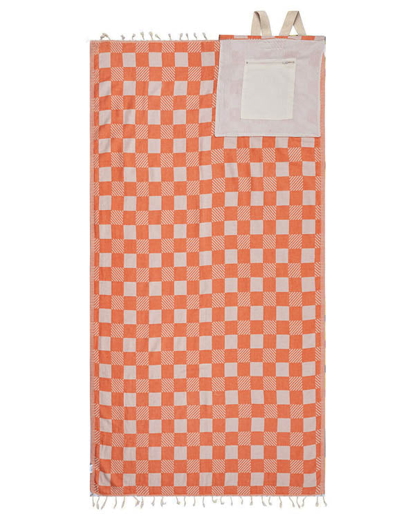 Swirl Turtle Towel Bag