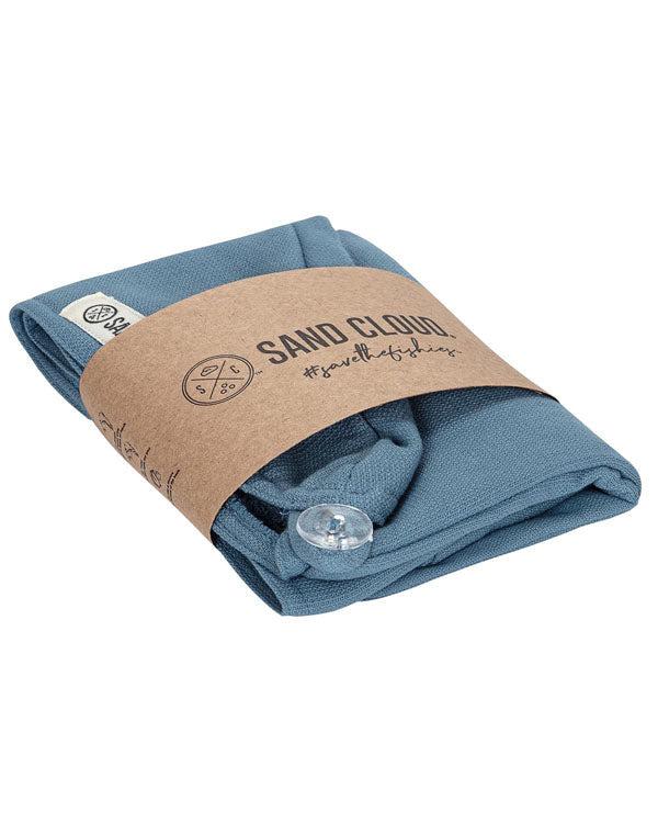 Terra Hair Towel – Slate Blue