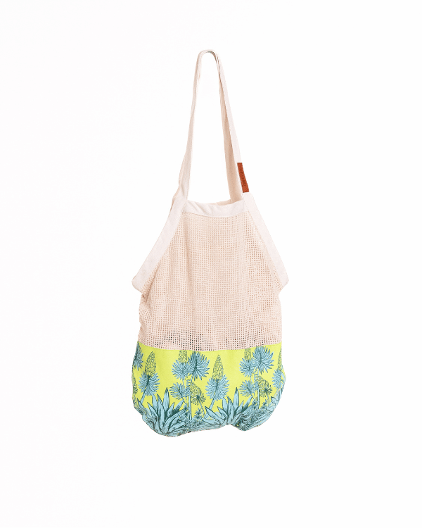 Agave Net Printed Market Bag