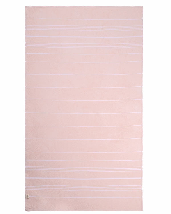 Classic Fringeless XL Bath Bundle – Calcite Pink