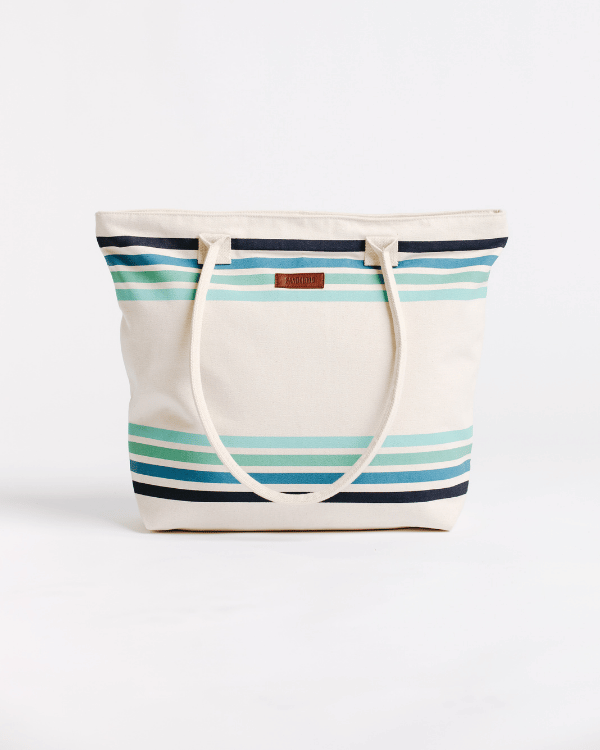 Swimming Turtles Beach Tote