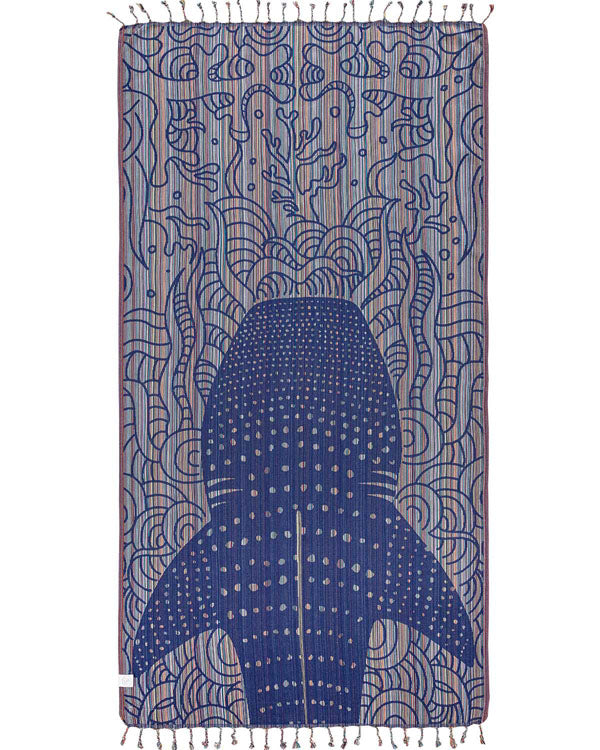 Variegated Whale Shark Navy