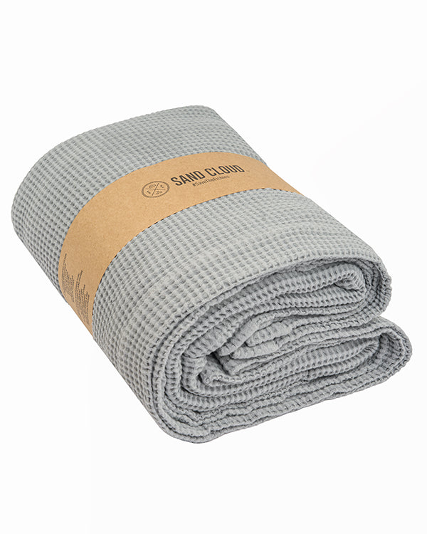 Waffle Shower Curtain – Grey