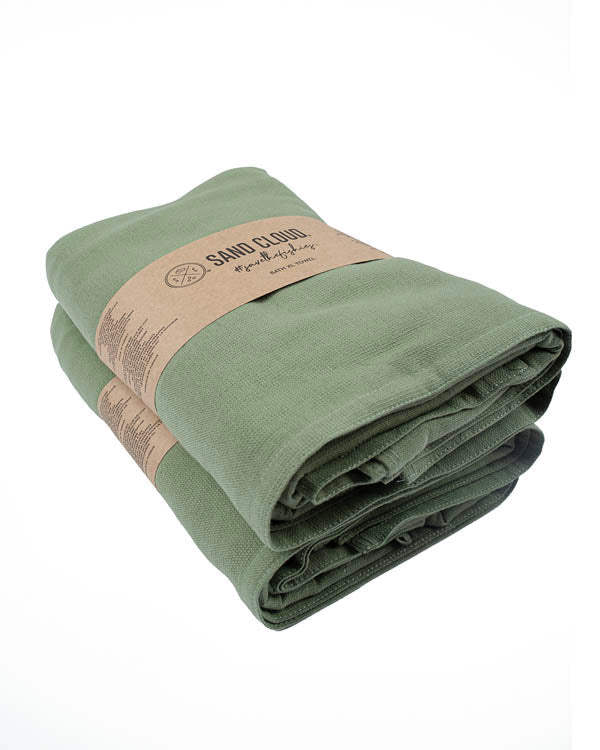 Terra Fringeless XL Bath Bundle – Sand – 2 Pack
