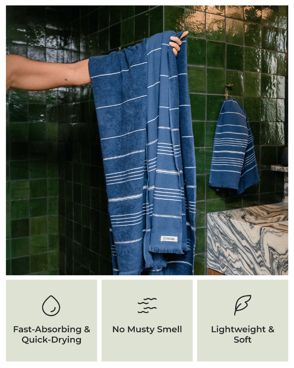 Terra XL Bath Bundle – Navy