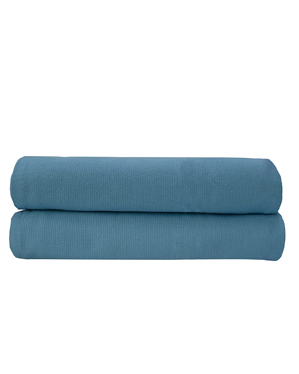 Terra Fringeless XL Bath Bundle – Slate Blue