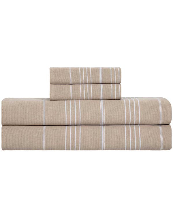 Classic Fringeless XL Bath Bundle – Calcite Pink