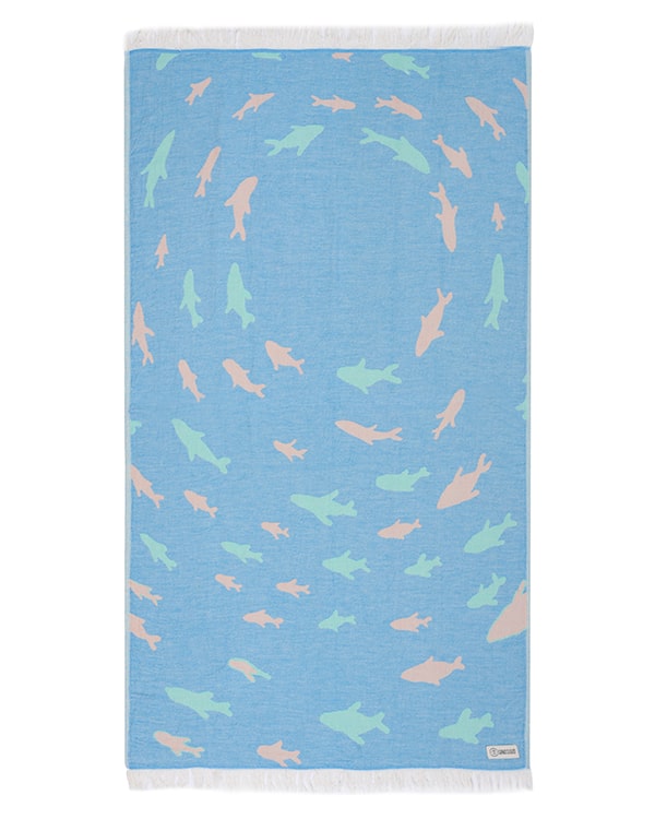Dolphin Bubbles Kids Towel