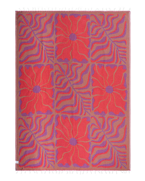 Painted Daisies Blanket