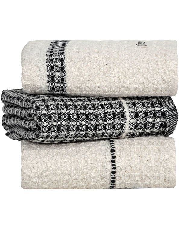 Cicely Waffle Kitchen Towel Bundle – Assorted 3 Pack