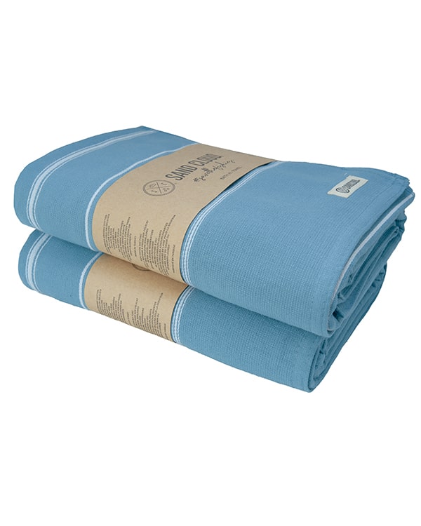 Classic Fringeless XL Bath Bundle 2 Pack – Seaglass