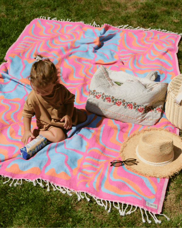 Painted Daisies Blanket