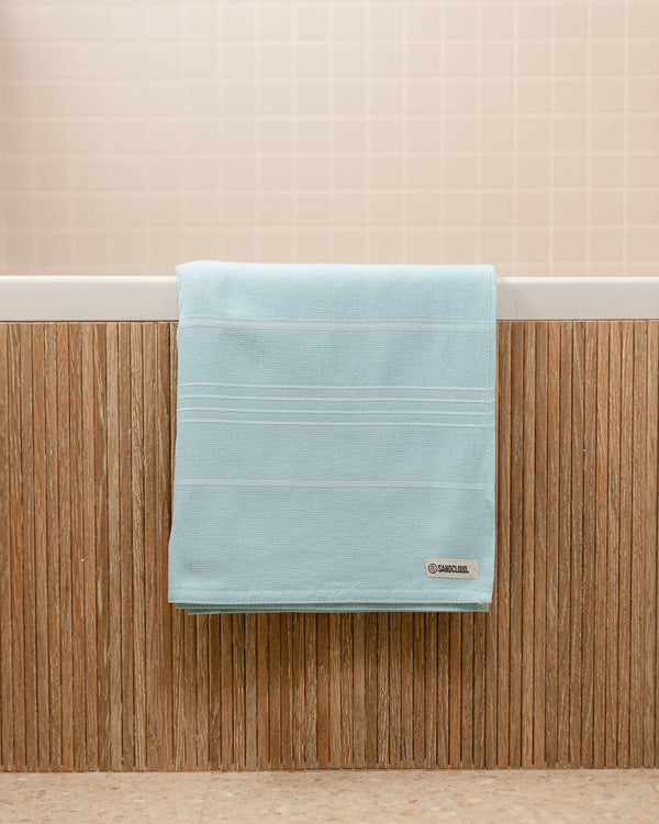Classic Fringeless XL Bath Bundle 2 Pack – Seaglass