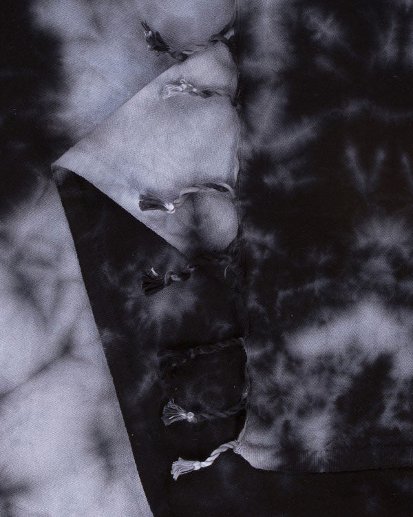 Black Acid Wash Beach Towel- Sand Cloud