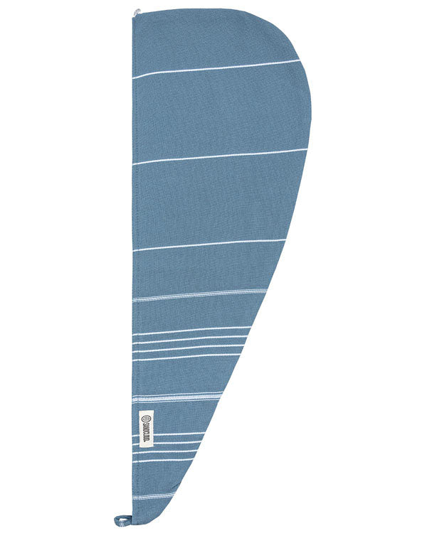 Classic Hair Towel – Slate Blue