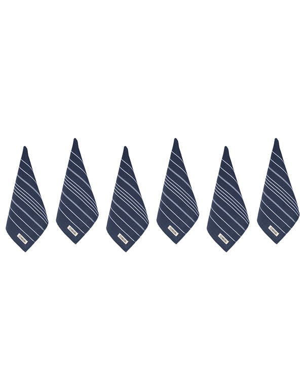 Classic Bath Washcloth Bundle 6 Pack – Navy
