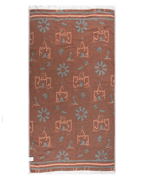 Sand Castle Kids Towel