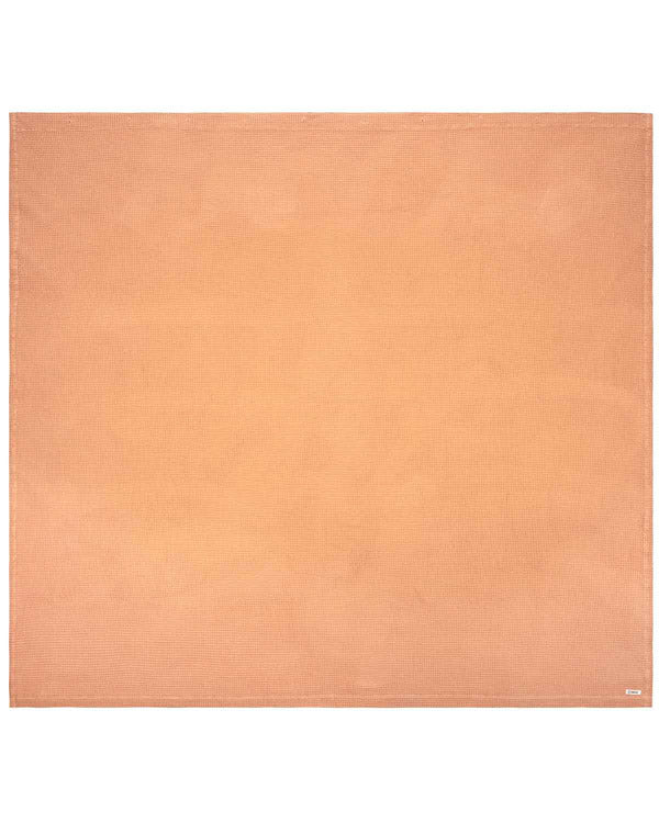 Micro Waffle Shower Curtain Beige