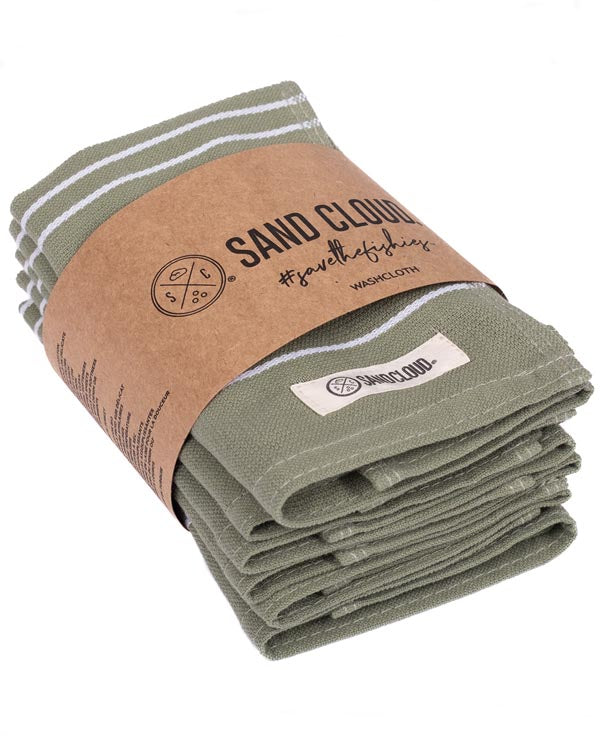 Classic Bath Washcloth Bundle 6 Pack – Navy