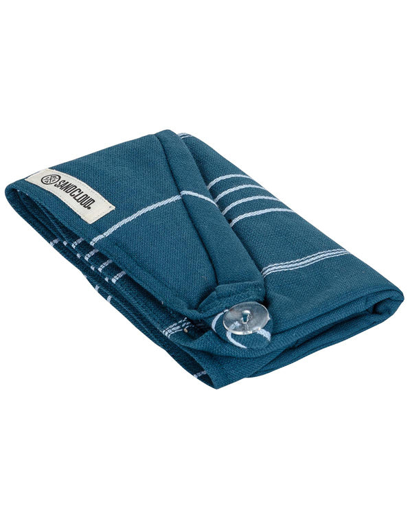 Classic Hair Towel – Teal Blue