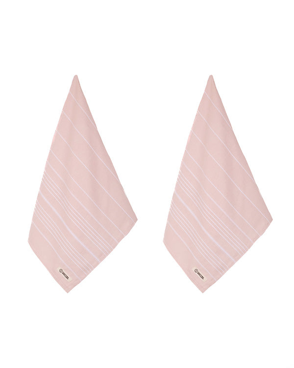 Classic Fringeless Hand Bath Bundle 2 Pack – Calcite Pink