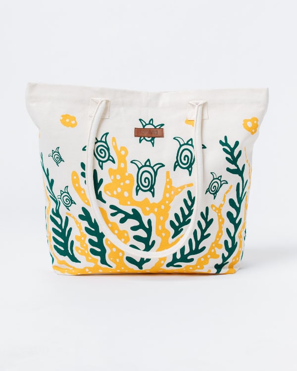 Swimming Turtles Beach Tote