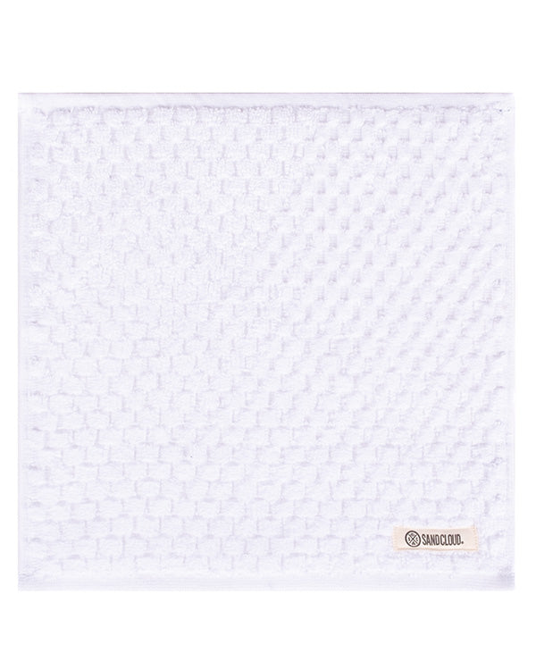 Atom Washcloth Bath Bundle – White – 6 Pack