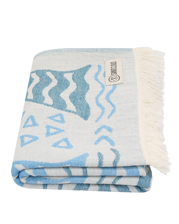 Shark Fin Kids Towel