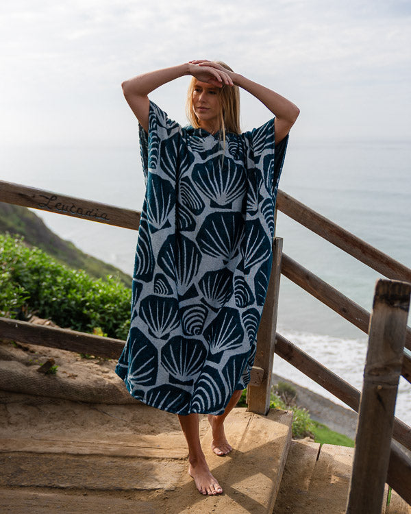 Shells Hooded Poncho
