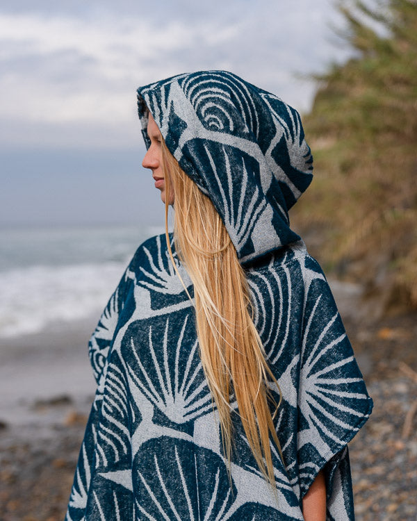 Shells Hooded Poncho