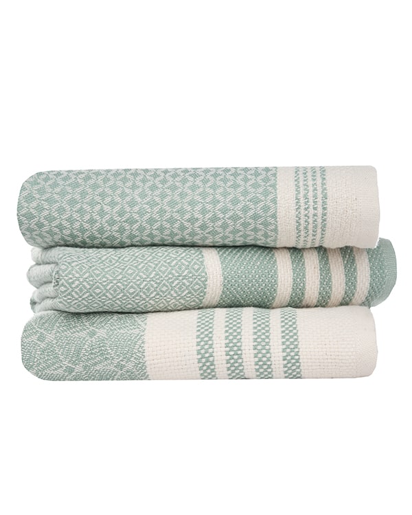 Cyperus Kitchen Towel Bundle – Assorted 3 Pack