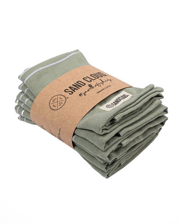 Classic Bath Washcloth Bundle 6 Pack – Navy