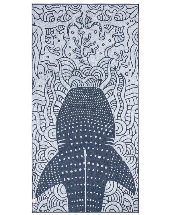 Whale Shark – Navy XL Bath Bundle 2 Pack