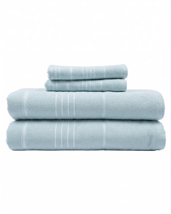 Classic Fringeless XL Bath Bundle – Black