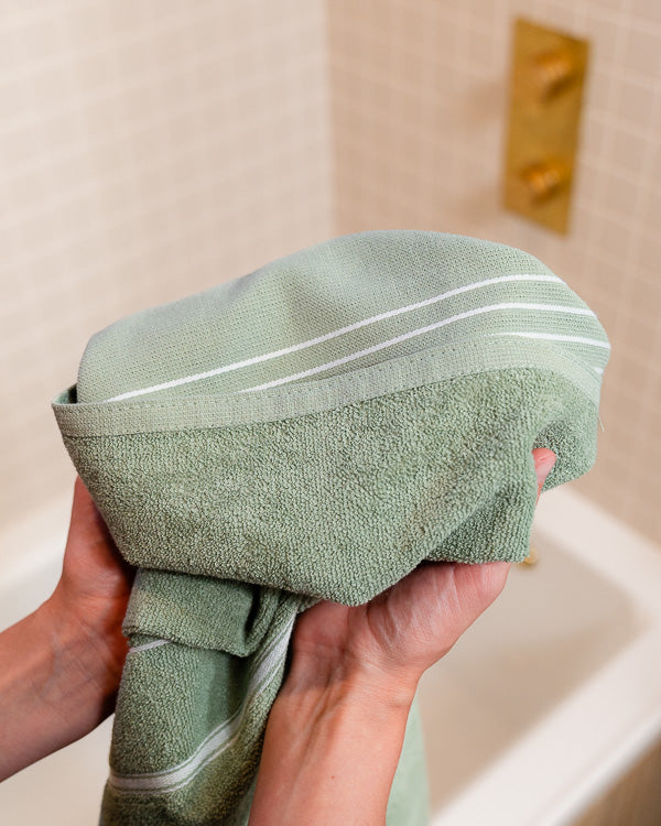 Classic Fringeless XL Bath Bundle 2 Pack – Sage