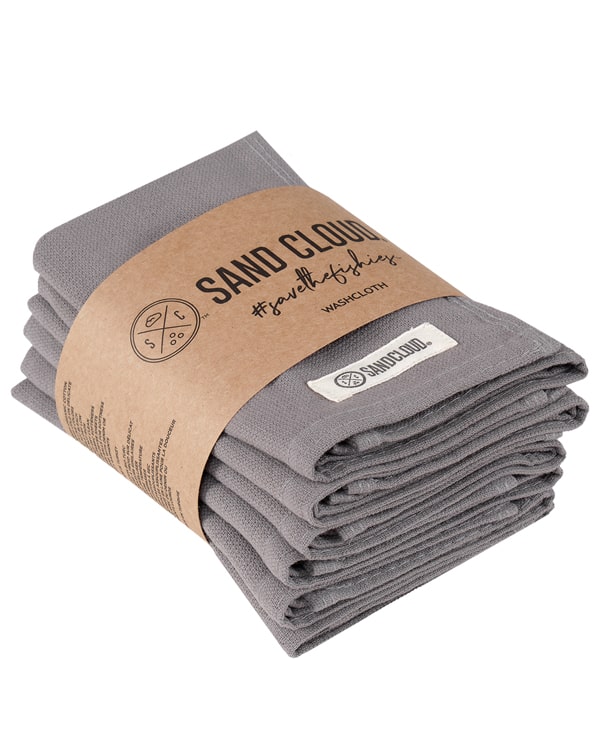 Classic Bath Washcloth Bundle 6 Pack – Navy