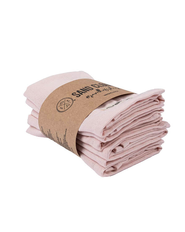 Classic Bath Washcloth Bundle 6 Pack – Seaglass
