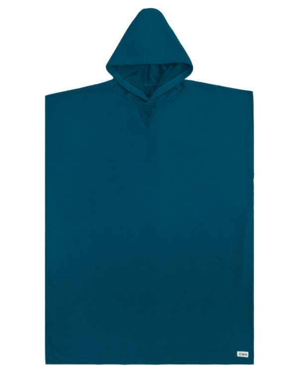 Classic Stripe Hooded Poncho Sand