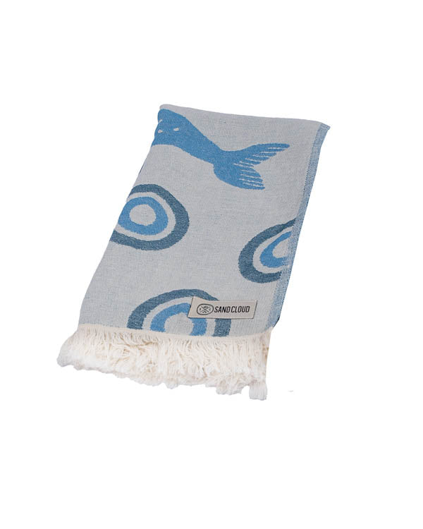 Dolphin Bubbles Kids Towel