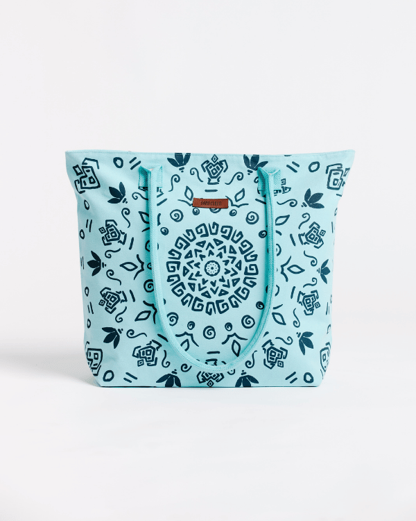 Swimming Turtles Beach Tote