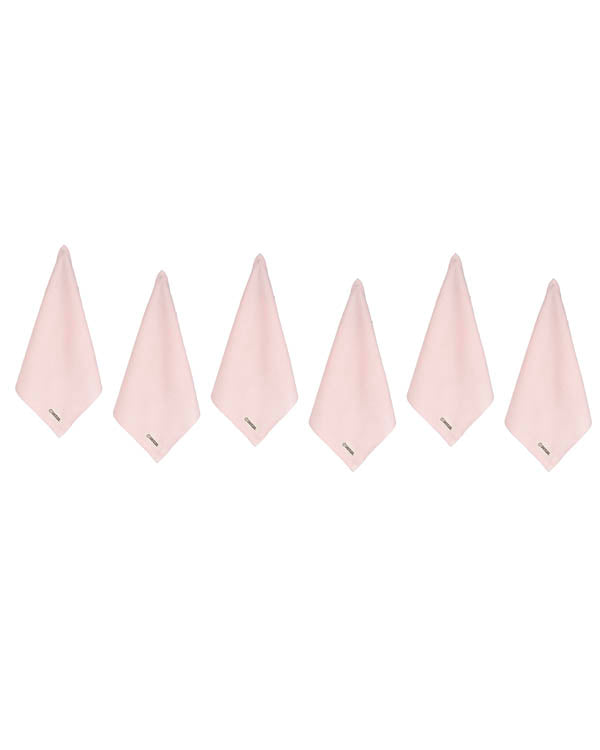 Terra Bath Washcloth Bundle 6 Pack – Calcite Pink