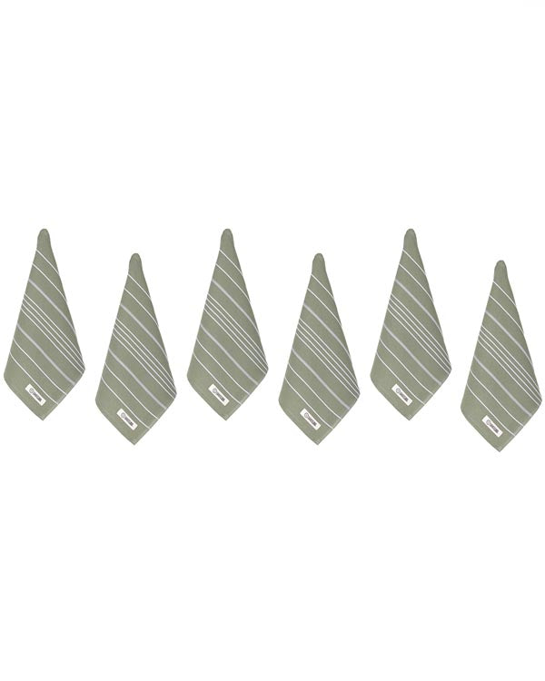 Classic Bath Washcloth Bundle- 6 Pack – Hedge Green