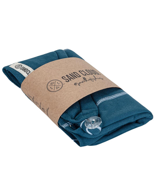 Classic Hair Towel – Teal Blue