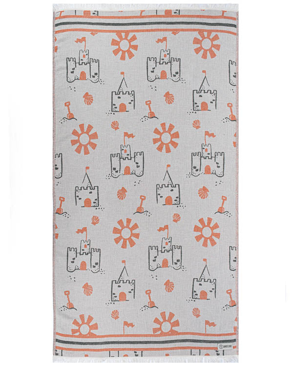Dolphin Bubbles Kids Towel