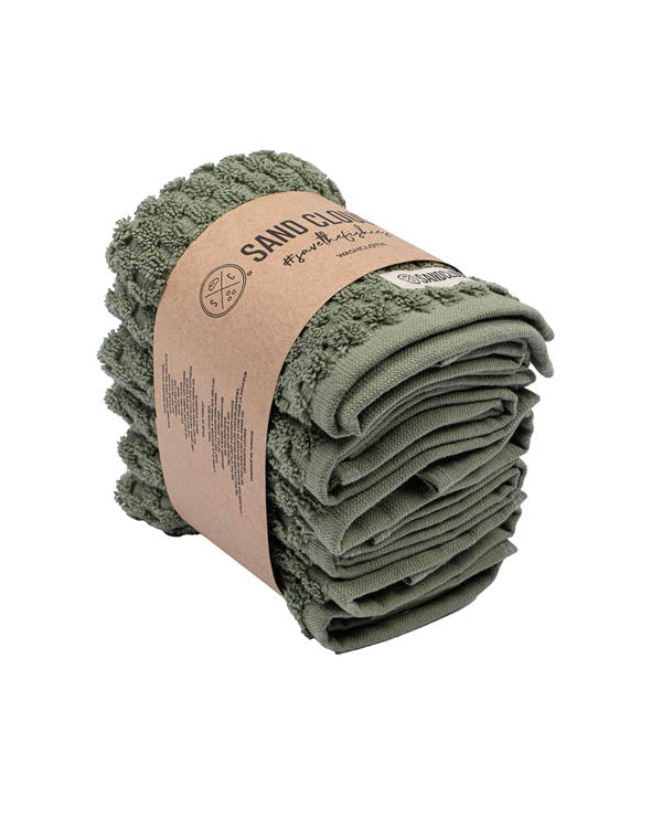 Atom Washcloth Bath Bundle – Slate Blue – 6 Pack
