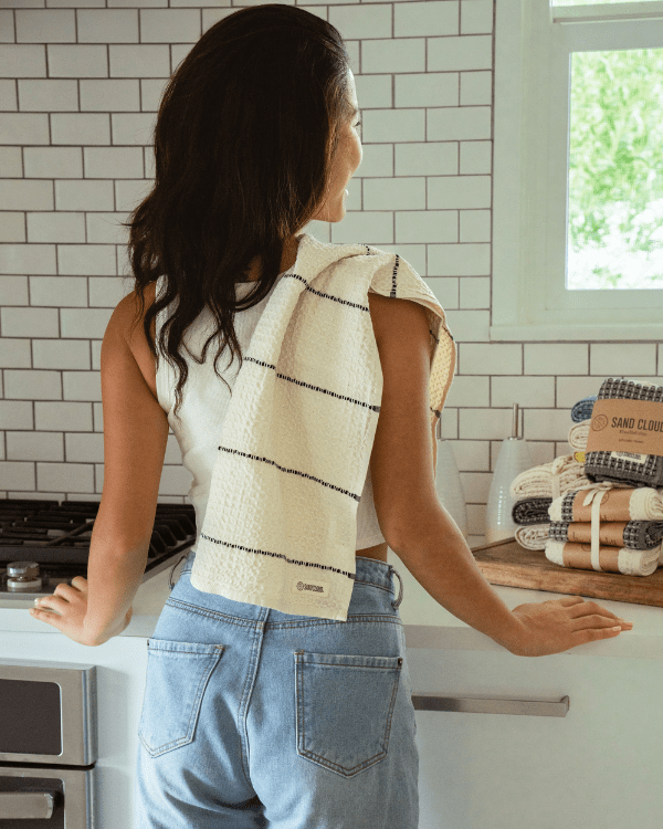 Cicely Waffle Kitchen Towel Bundle – Assorted 3 Pack