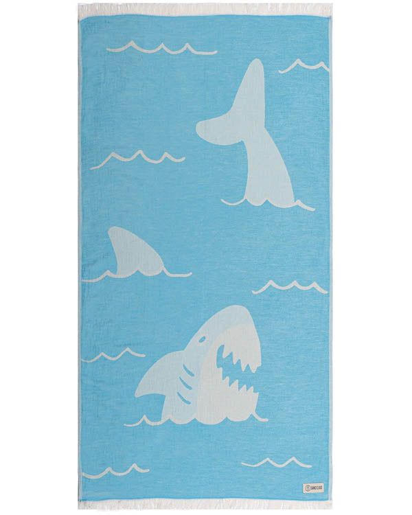Dolphin Bubbles Kids Towel
