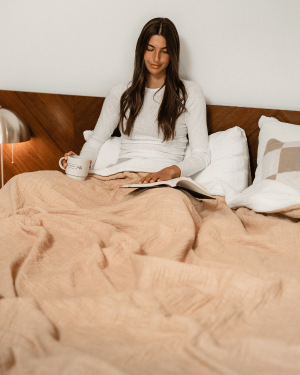 Softy Solid Plush Blanket – Beige