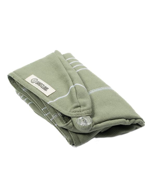 Classic Hair Towel – Hedge Green