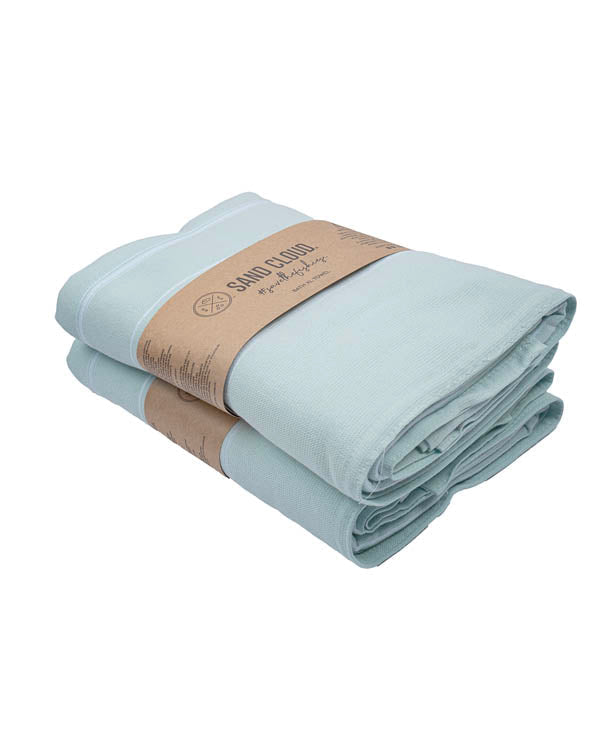 Classic Fringeless XL Bath Bundle 2 Pack – Seaglass